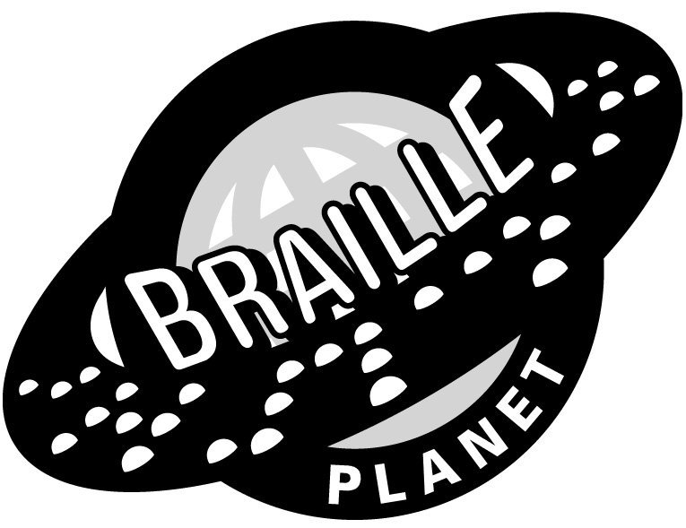 Braille Planet Logo