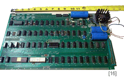 Apple-1 Motherboard: Photo courtesy Larry Nelson