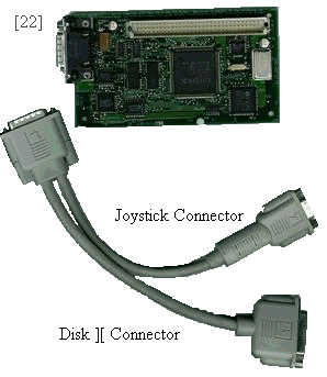 Apple IIe emulator card and cable