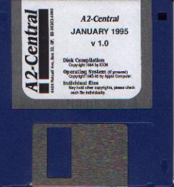 A2-Central, Jan 1995 (final issue)