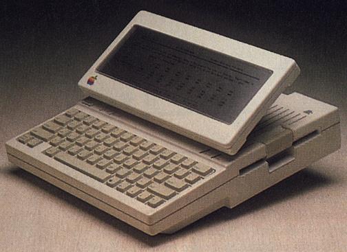 Apple IIc with LCD monitor