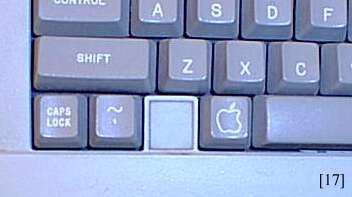 Apple IIe power light & Open-Apple key