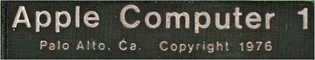 Apple-1 Logo