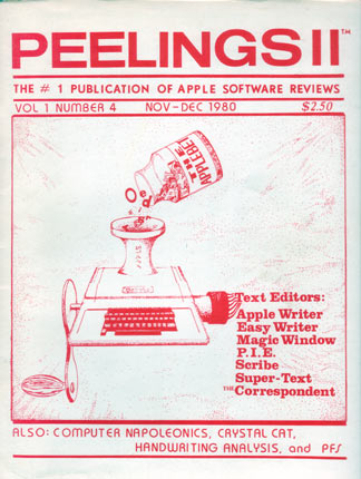 Peelings II, Nov-Dec 1980