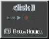 Bell & Howell Disk II Nameplate